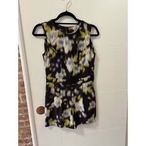 Open Back Multicolored Romper